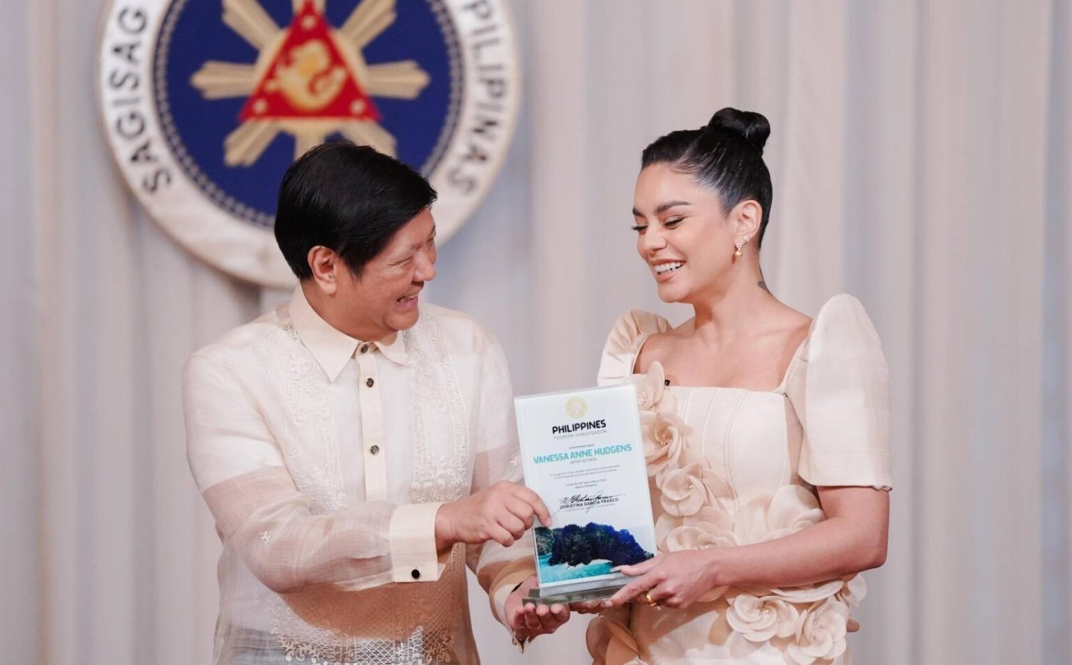 LOOK: Vanessa Hudgens named PH global tourism ambassador | Inquirer