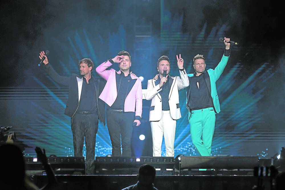 The Irish boy band during the two-night stop of its “Wild Dreams” concert tour 