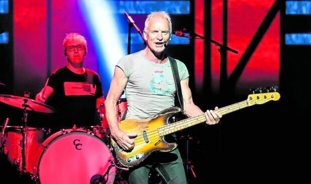 Sting at The Theatre Solaire. STORY: Every little thing Sting does is magic