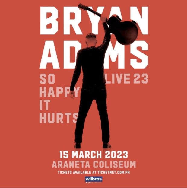 Bryan Adams in Manila