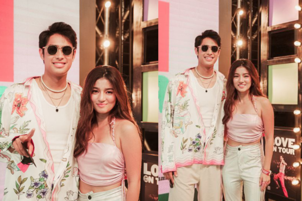 (From left) Donny Pangilinan, Belle Mariano. Images: Twitter/@LiveSmart