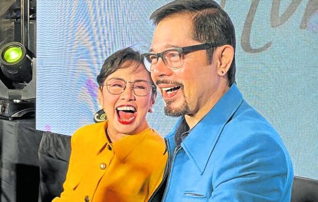 Vilma Santos and Christopher de Leon. STORY: Vilma Santos hopes to shake off acting rust for 'age-appropriate' film