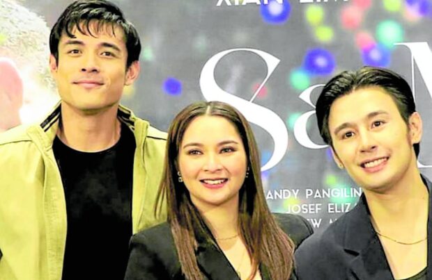From left: Xian Lim, Ryza Cenon and Fifth Solomon