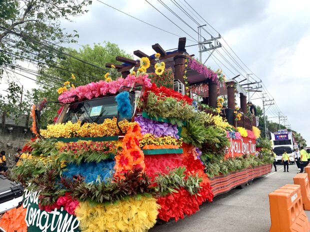 Float of ‘Love You Long Time.’ Image: Hannah Mallorca/INQUIRER.net