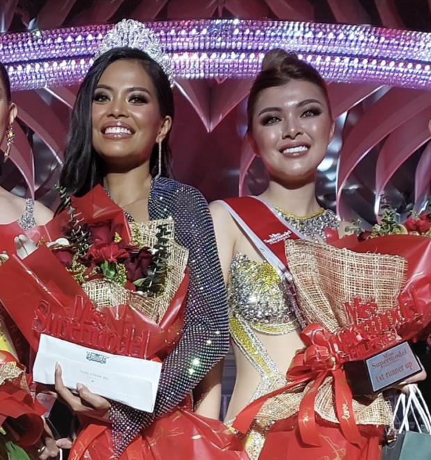 Shyrla Nuñez (left) will represent the Philippines while Aileen Santiago will compete for UAE at the 2023 Miss Supermodel Worldwide contest./ARMIN P. ADINA