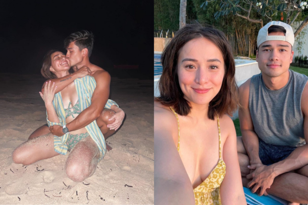 Marco Gumabao and Cristine Reyes. Images: Instagram/@gumabaomarco