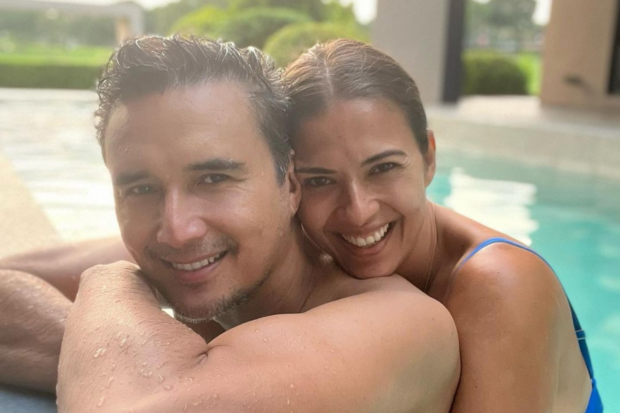 John Estrada and Priscilla Meirelles. Image: Instagram/@johnestrada__