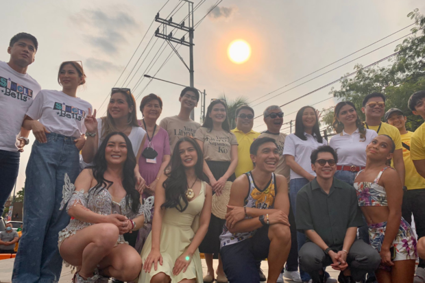 The stars of the first-ever Summer Metro Manila Film Festival during the Parade of Stars in Quezon City. STORY: LOOK: Summer MMFF 2023 kicks off with star-studded parade in Quezon City
