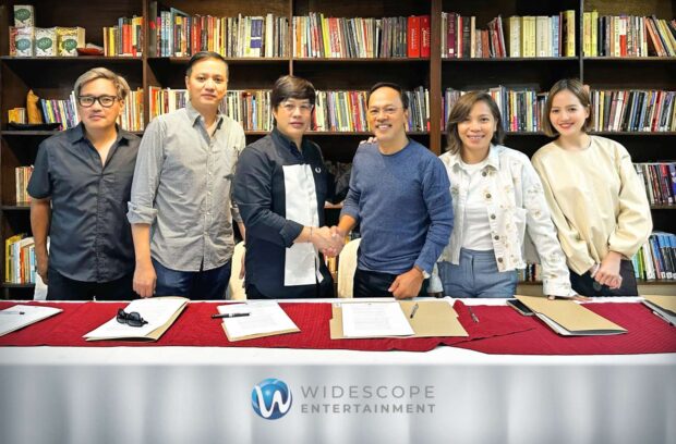Noel Cabangon signs with Widescope entertainment