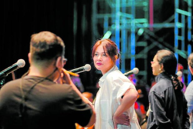 Bea Alonzo during rehearsals. STORY: Another stage musical for Bea Alonzo in the works