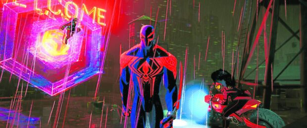 Scene from “Spider-Man: Across the Spider-Verse”