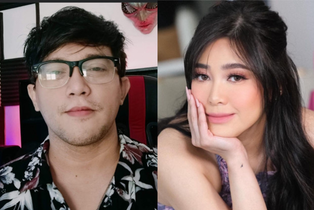Separate photos of Lolito Go and Moira Dela Torre. 