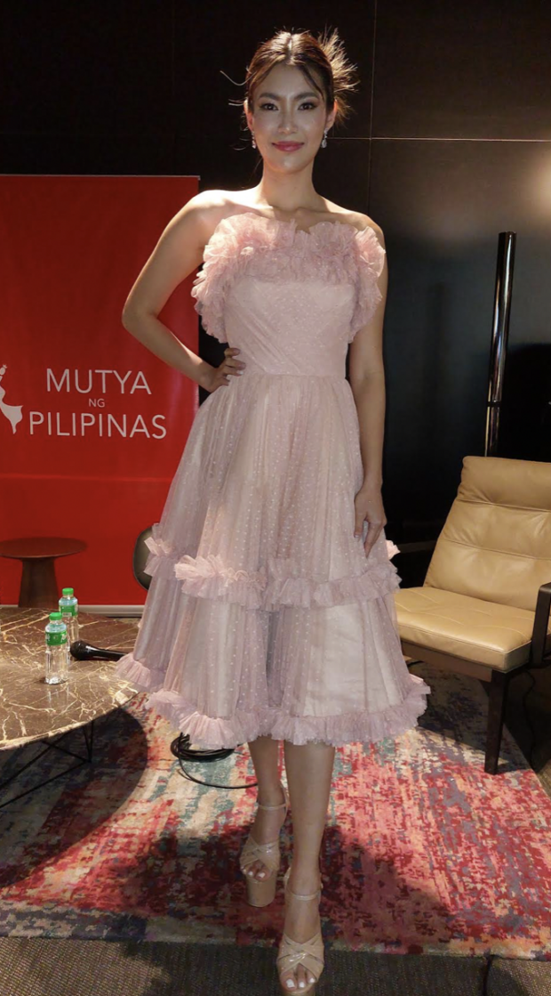 Mutya ng Pilipinas Annie Uson是新任世界华裔小姐。  / ARMIN P. ADINA