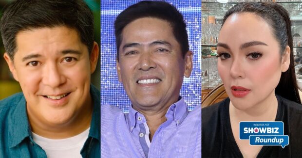 (From left) Aga Muhlach, Vic Sotto, Claudine Barretto. Images: FILE PHOTOS