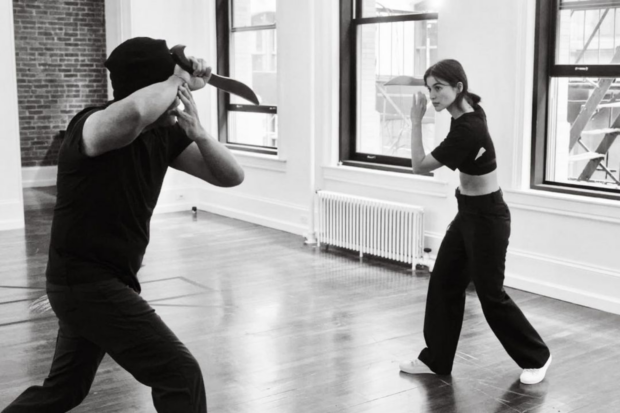 Anne Curtis with martial artist Rafael Kayanan. Image: Instagram/@annecurtissmith