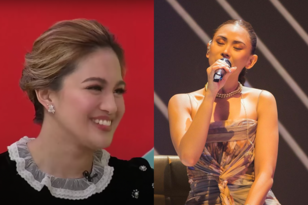 (From left) Julie Anne San Jose, Sarah Geronimo. Images: Screengrab from YouTube/GMA Network, Instagram/@justsarahgph