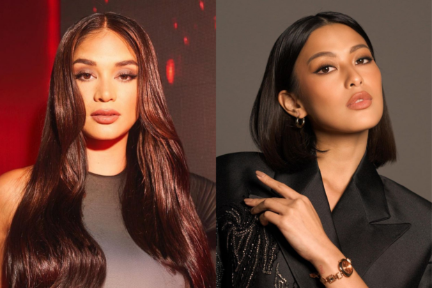 Separate photos of Pia Wurtzbach and Michelle Dee. 