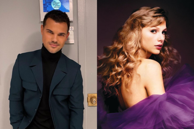 (From left) Taylor Lautner, Taylor Swift. Images: Instagram/@taylorlautner, Instagram/@taylorswift