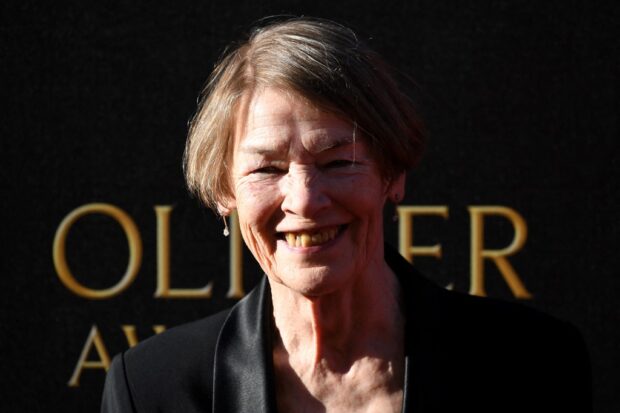 (FILES) English actress and former politician Glenda Jackson poses on the red carpet upon arrival to attend the 2017 Laurence Olivier Awards in London on April 9, 2017. Two-time Oscar-winning UK actress Glenda Jackson, who also served as an MP, "died peacefully" on Thursday at the age of 87, her agent said. "Glenda Jackson, two-time Academy Award winning actress and politician died peacefully at her home in Blackheath London this morning after a brief illness with her family at her side," agent Lionel Larner told the domestic PA news agency. (Photo by Justin TALLIS / AFP)