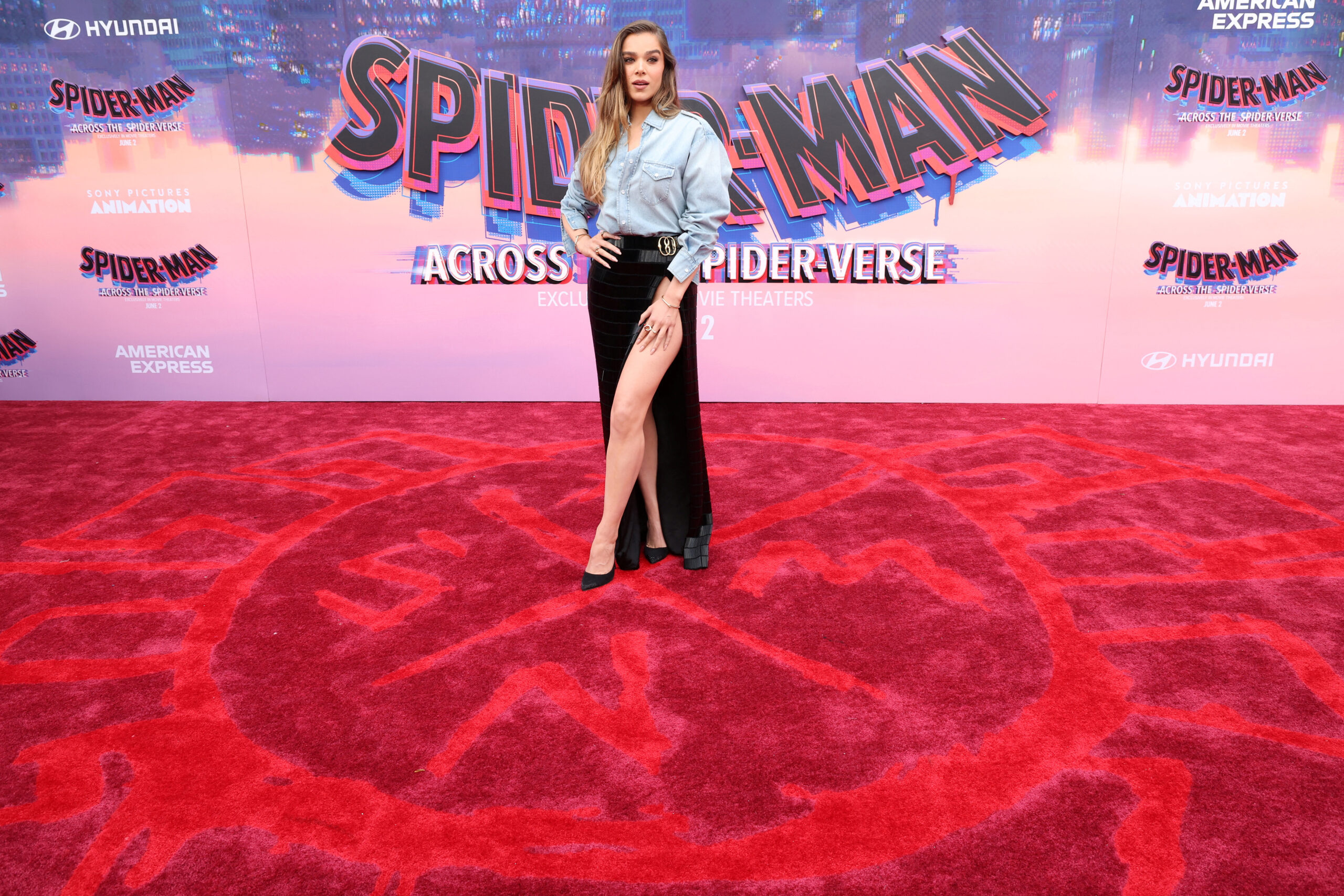 Cast member Hailee Steinfeld attends the premiere for Spider-Man: Across the Spider-Verse in Los Angeles, California, U.S., May 30, 2023. REUTERS/Mario Anzuoni