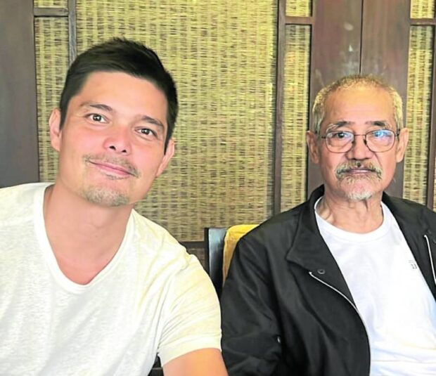 Dingdong (left) with Daddy Jigg