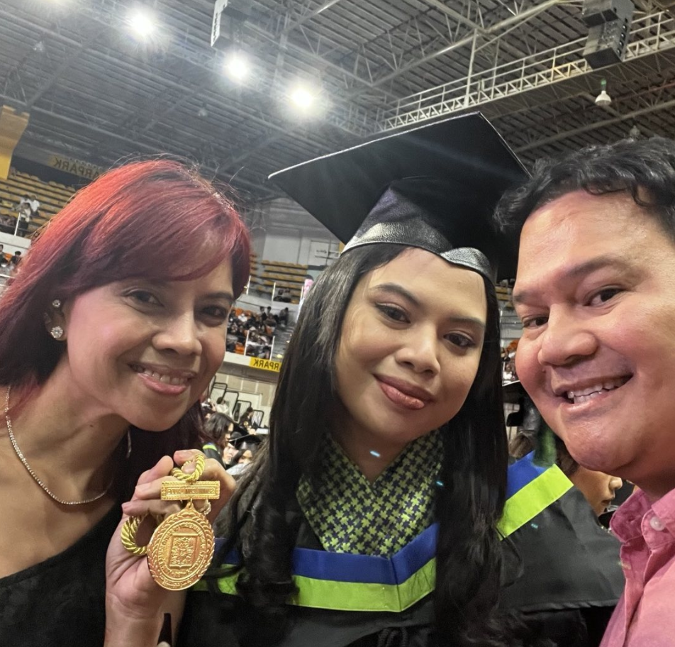 Bayani Agbayani Ecstatic As Daughter Graduates Summa Cum Laude ...