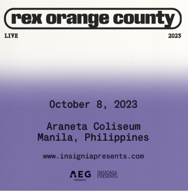 Rex Orange County unveils dates for his 'Live in Asia 2023 Tour' | Inquirer  Entertainment