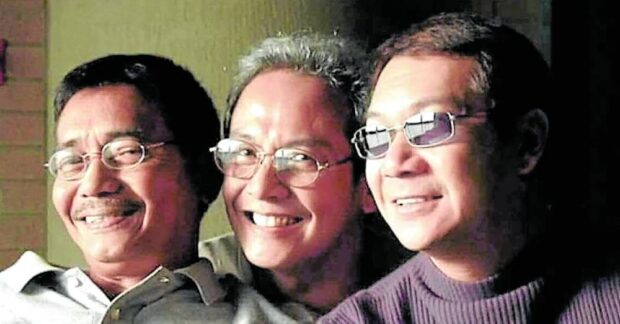 The Apo Hiking Society (from left): Danny Javier, Jim Paredes and Boboy Garrovillo