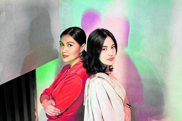 San Jose (right) with Winwyn Marquez