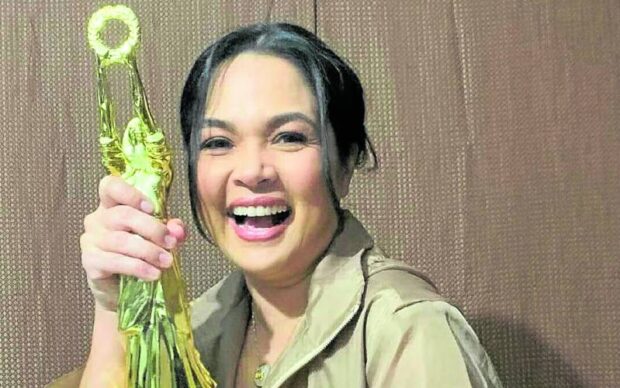 Judy Ann Santos won her Luna Award for best actress in 2020 for “Mindanao.”