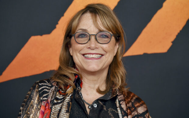 FILE - Karen Allen arrives at the premiere of "Indiana Jones and the Dial of Destiny," in Los Angeles on June 14, 2023. Allen portrayed Marion Ravenwood in "Indiana Jones and the Raiders of the Lost Ark." (Photo by Jordan Strauss/Invision/AP, File)