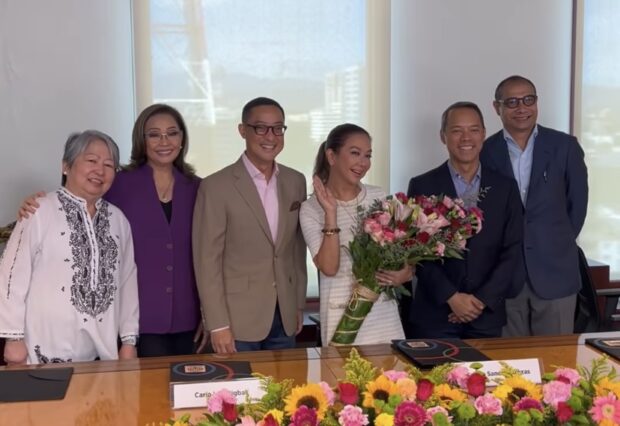 Korina Sanchez-Roxas With ABS-CBN Executives