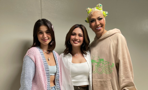 (from left) Anne Curtis, Julie Anne San Jose and Vice Ganda