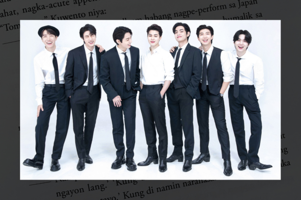 BTS members (from left) j-hope, Jin, Jungkook, Jimin, V, RM, Suga. Image: Twitter/@bts_bighit