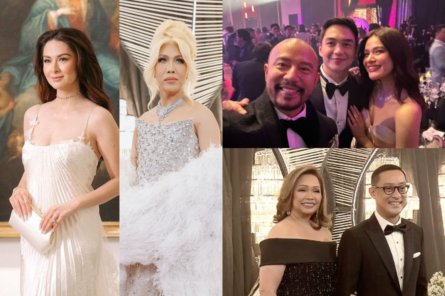 LOOK Kapuso Kapamilya Celebrities And Executives Mingle At GMA Gala Inquirer Entertainment