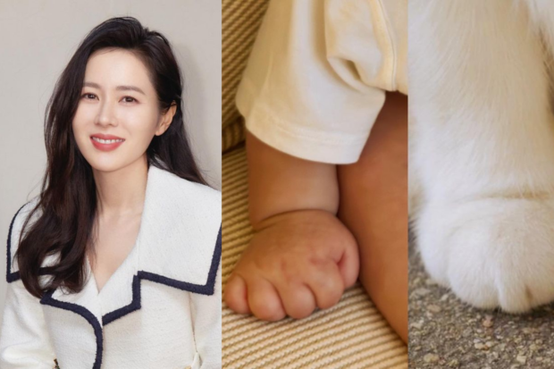 Son Ye-jin shares another glimpse of her baby boy. Image: Instagram/@yejinhand