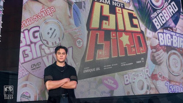 Enrique Gil's comeback movie 'I Am Not Big Bird' drops trailerEnrique Gil. Image from Instagram / Black Sheep