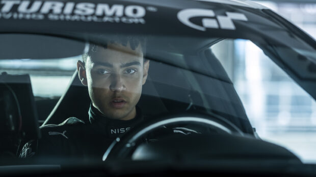 Archie Madekwe in a scene from "Gran Turismo". jpg