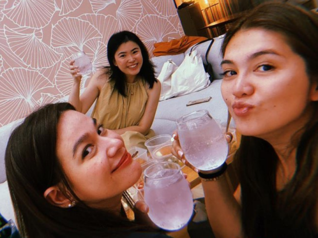 (from left) Bea Alonzo, Beatriz Saw, and Dimples Romana