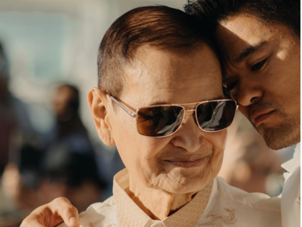 Jay R with his father Jun Sillona, Jr. 