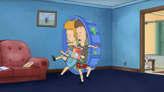 Beavis and Butt-Head. Image from Mike Judge.