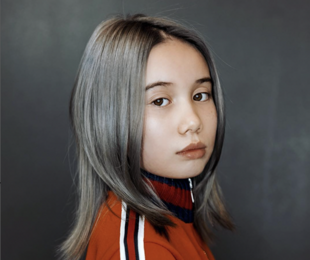 Claire Hope, a Canadian teen internet rapper known as Lil Tay. 