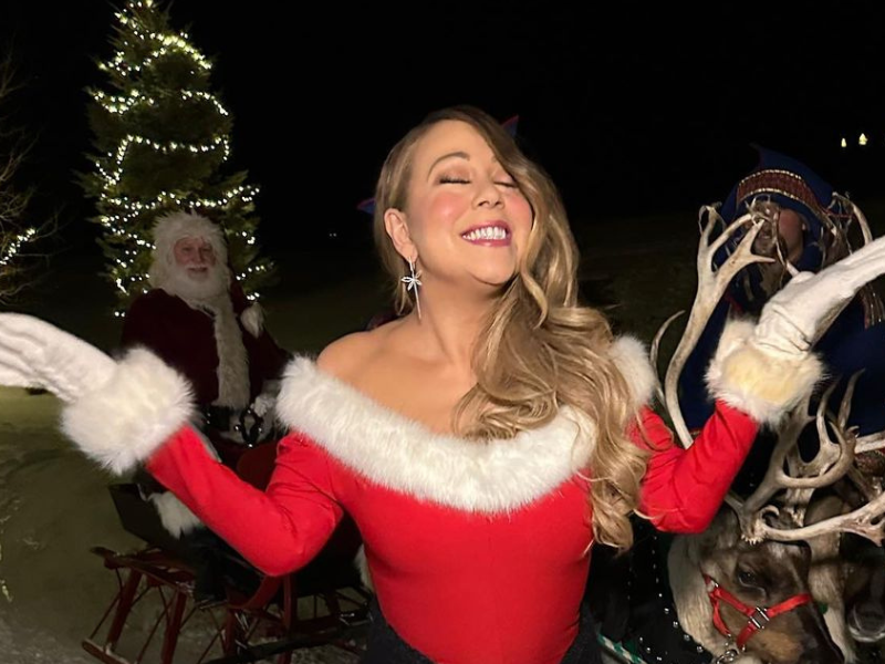 Mariah Careys All I Want For Christmas Dominates Holiday Charts 