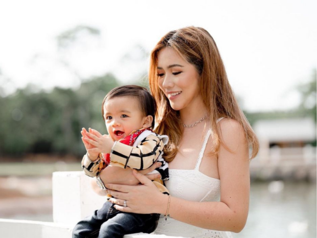 Angeline Quinto and her son, Sylvio