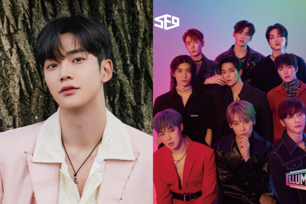 (From left) Rowoon, SF9. Images: X/@SF9official