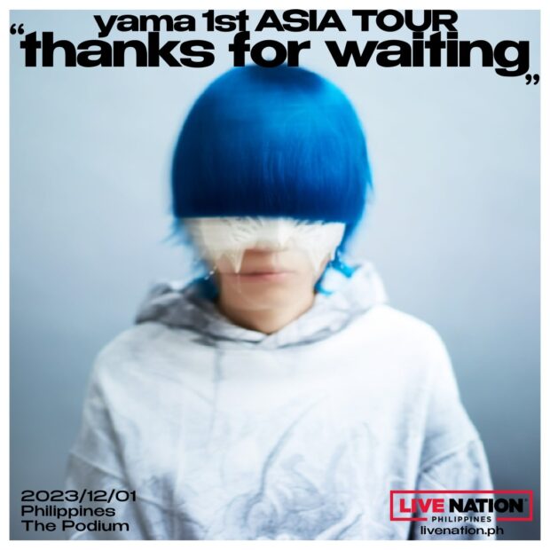 J-pop rising star yama announces 1st Asia tour 'thanks for waiting'