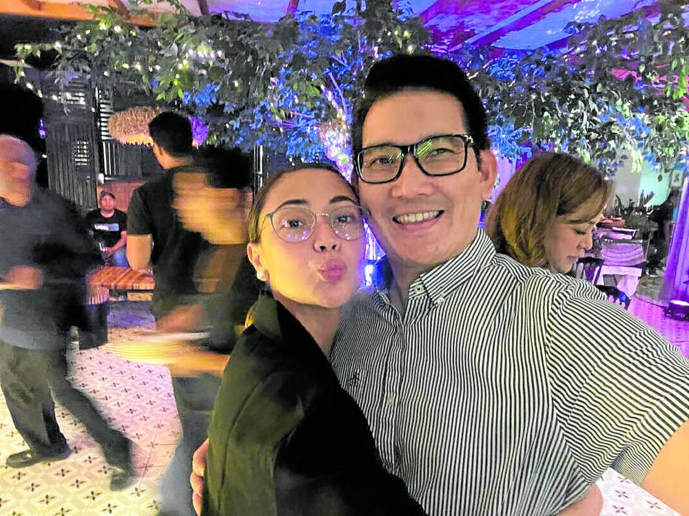 Yap (right) with onscreen partner Jodi Sta. Maria 