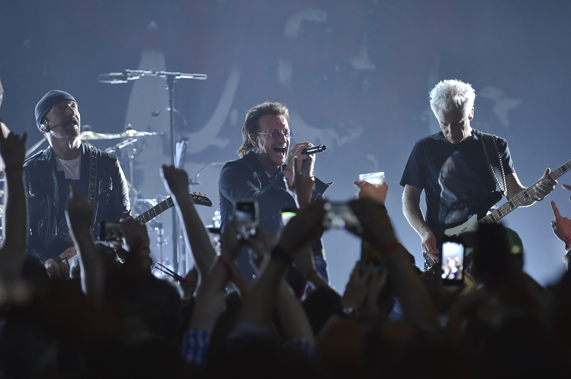 U2 concert uses stunning visuals to open 'Sphere' venue in Las Vegas