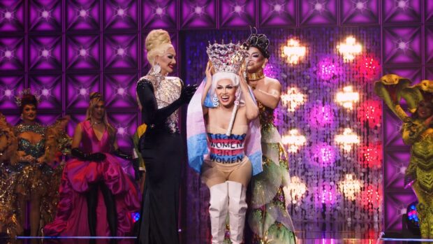 Captivating Katkat was crowned as the winner of "Drag Race Philippines" season 2. Image: Screengrab from HBO GO
