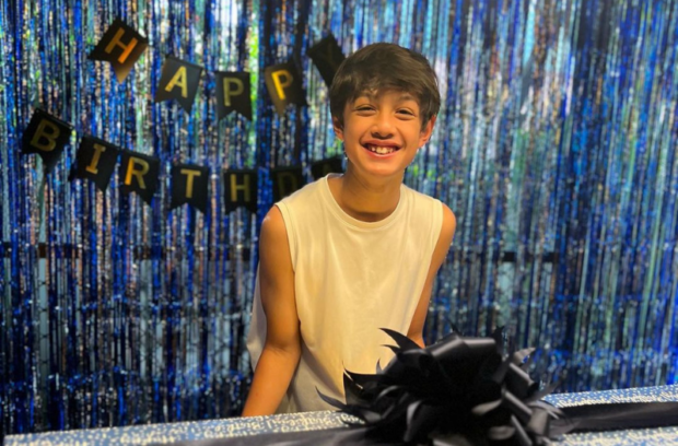 Photo of a smiling Lucho Agoncillo from his birthday party.